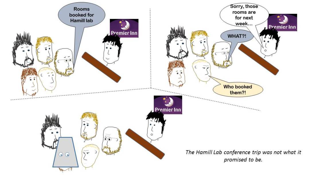 Liam's booking snafu