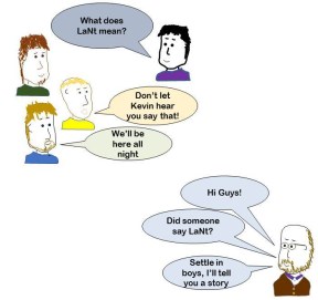 Don't ask the boss to talk about laminins