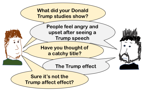 Trump affect effect